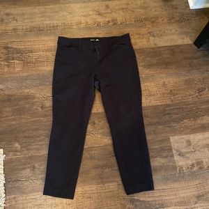 black pixie pants